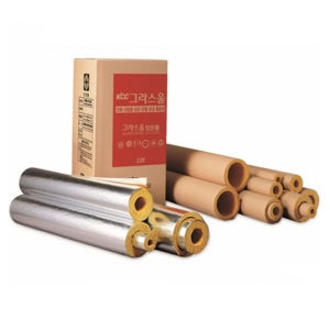 크린카바1M 두께40T 20A 강관용 글라스울단열재