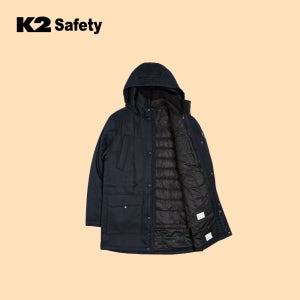 21JK-F143R 롱 후드 패딩 점퍼 케이투 세이프티 겨울용 아우터
