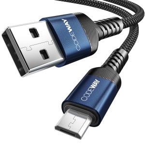 코드웨이 USB 마이크로 5핀 고속충전 케이블 3m, 1개