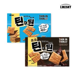 막무정 틴인틴 200g 1개 + 초코 200g 1개 비스킷 세트