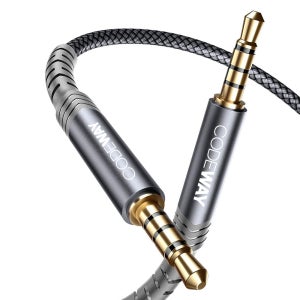 코드웨이 3.5mm 스테레오 AUX 케이블 2m, 1개