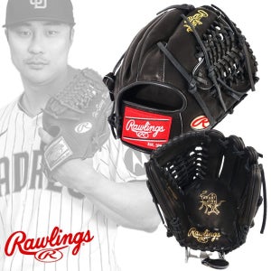 롤링스 내야글러브 내야수 HOH MLB 어센틱콜렉션 김하성 선수 모델 11.75인치 블랙