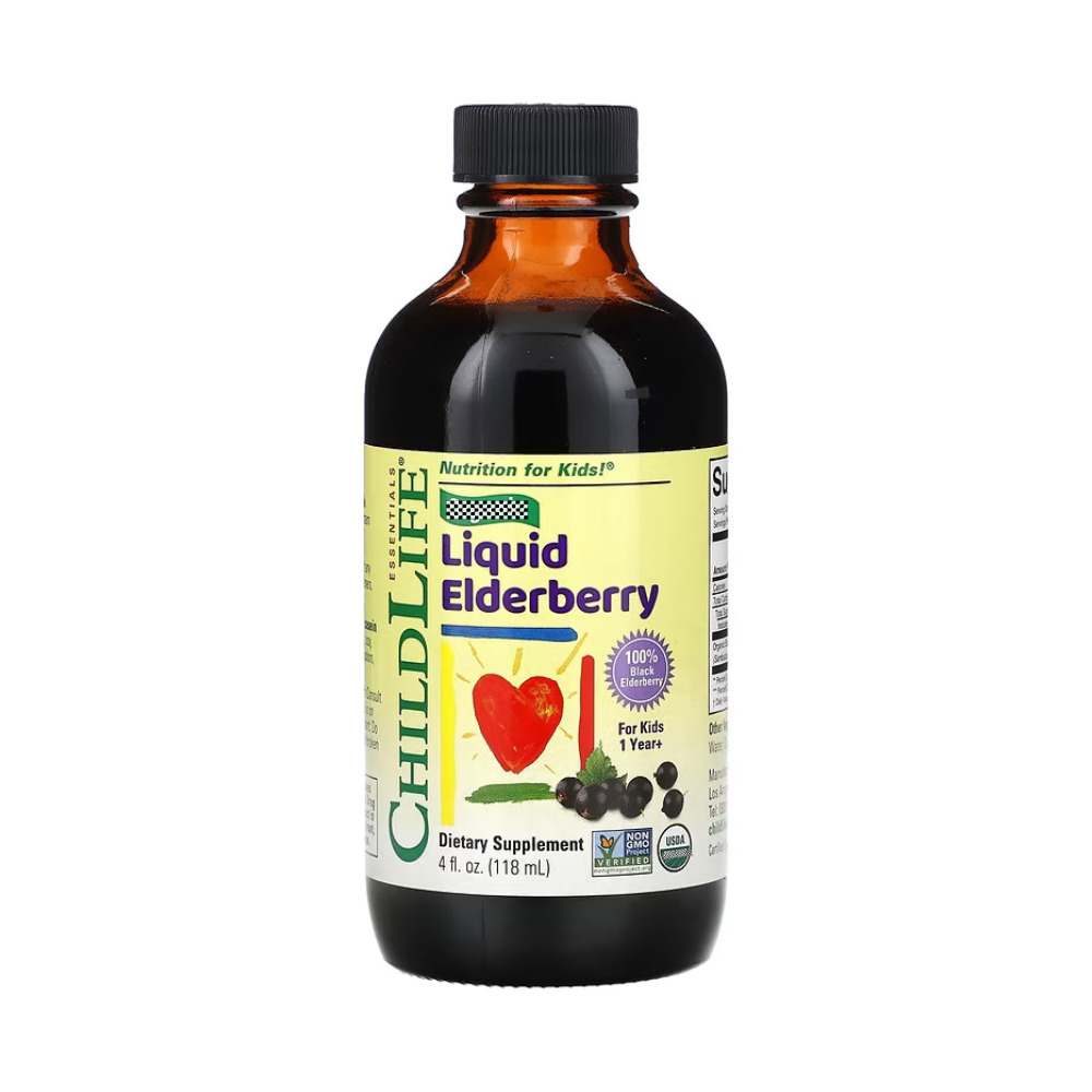 차일드라이프 에센셜 액상 엘더베리 118ml 12개월 <b>이상</b>부터 삼부커스 니그라