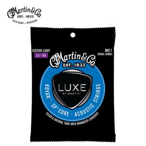 마틴 MK11 통기타줄 LUXE 니켈 코발트 어쿠스틱 스트링 커스텀 라이트 11-52