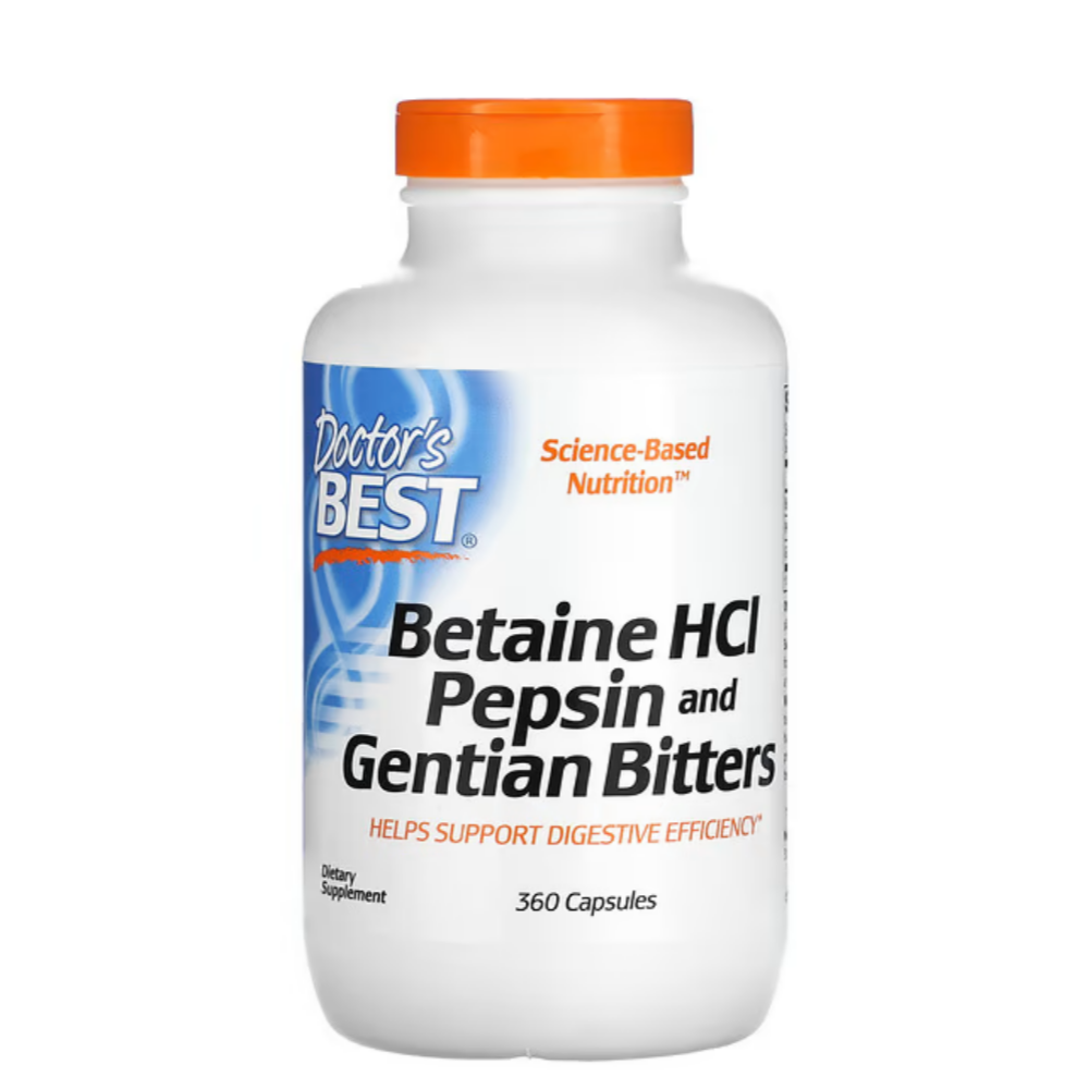 닥터스베스트 <b>베타인HCL 펩신</b> 용담 고미제 캡슐 360