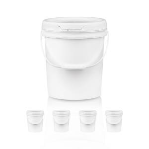 바케스 11L 플라스틱 원형 용기 벌크통 페일통 10개 (묶음 상품)