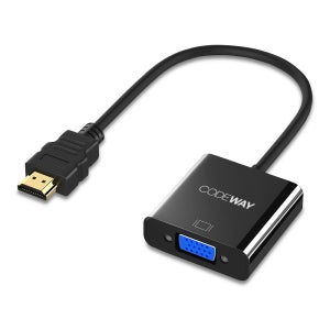 코드웨이 HDMI to VGA 오디오 지원 젠더