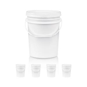 바케스 6L 플라스틱 원형 용기 벌크통 페일통 30개 (묶음 상품) (한정판매)