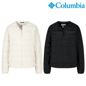 컬럼비아 여성 슬림 덕 다운 자켓 발열 보온 아웃도어 내피 옴니히트 패딩 점퍼 LM369