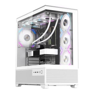 마이크로닉스 PC케이스 WIZMAX ML-360 WIDE View BTF (화이트)