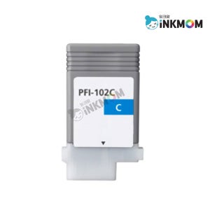 캐논 PFI-102C 파랑 재생(호환)잉크 iPF 500 510 600 605 610