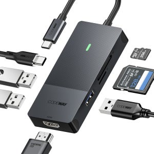 코드웨이 USB C타입 7in1 노트북 맥북 멀티허브