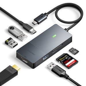 코드웨이 7in1 4K60hz USB 3.0 C타입 노트북 맥북 멀티허브
