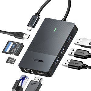 코드웨이 USB Type-C 노트북 랜선 연결 젠더