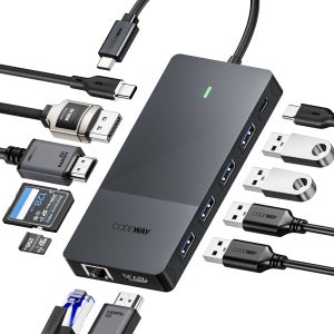 코드웨이 USB C타입 12in1 노트북 맥북 멀티허브