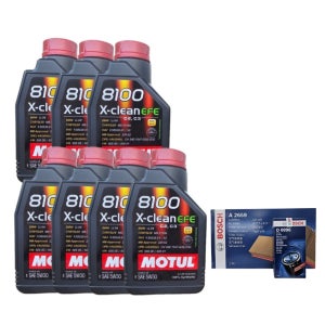 더뉴쏘렌토 디젤 엔진오일세트 모튤 8100 X-clean EFE 5W30 7L