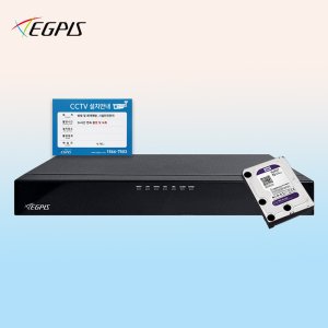 이지피스 WQHDVR-5116H V2(2TB) 올인원 500만화소 16채널 CCTV DVR 녹화기