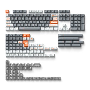 NUPHY EM LAB 디자인 PBT 염료승화 영문 키캡 체리 프로파일 213키