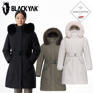 블랙야크 구스 아이유롱패딩 여성 거위털 야상 히마 다운자켓 윈드스토퍼 겨울점퍼