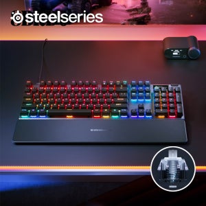 [국내정발] 스틸시리즈 APEX PRO GEN3 영문 래피드트리거 자석축 키보드 풀배열