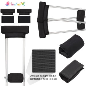 오라클라시 목발 보호대 패드 겨드랑이 손잡이 쿠션 커버