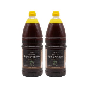 [이장네] 통들깨 100% 들기름 1.8리터 대용량 1.8L, 2개