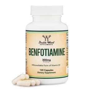 더블우드 비타민b1 300mg 120캡슐 Benfotiamine 벤포티아민