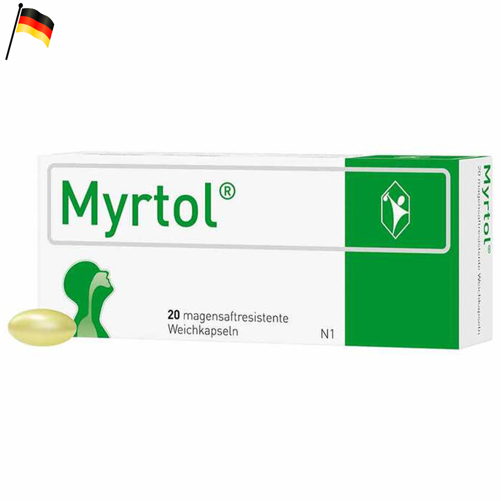 미르톨 <b>연질캡슐</b> (Myrtol Weichkapseln) 20st