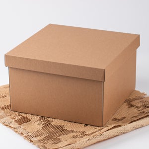 [10+1] 분리형 종이 정리함 선물상자 포장박스 크라프트 접이식 수납 보관함 1호