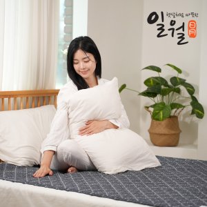 25년형 일월 전기매트 피치블로썸 워셔블 카본매트 탄소 전기장판 전기요 싱글
