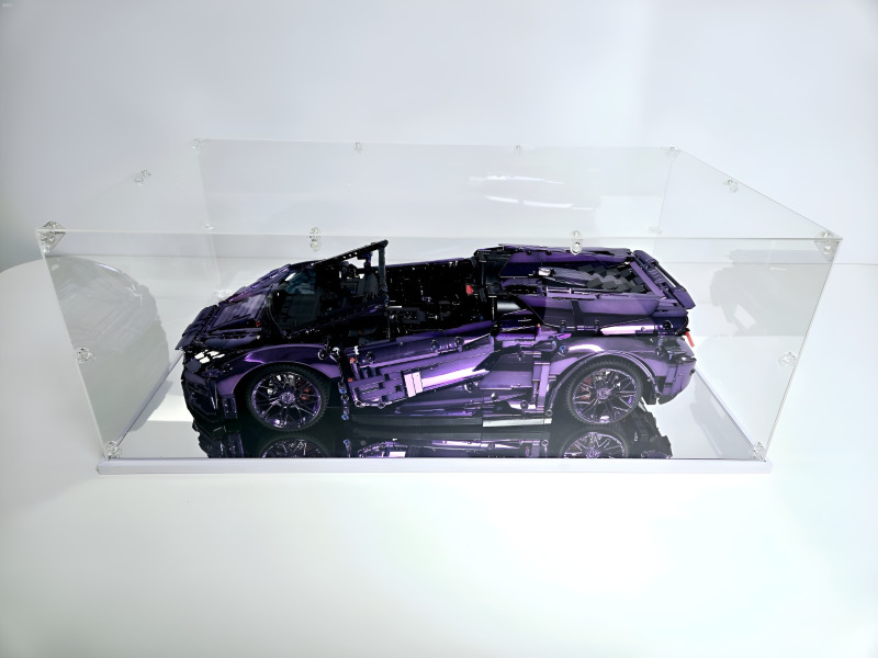 조립하면 주차 걱정 끝 레고 테크닉 장식장 아크릴 케이스 미러형 1:8전용 or F1전용