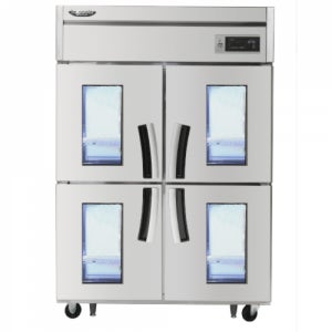 라셀르 간냉식 올스텐 45박스 올냉장 4칸 유리문 - LS-1045R-4G