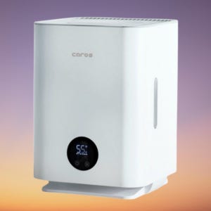 캐로스 UV살균 가습기 자연 기화식 가정용 사무실 대용량 무소음 공기청정 무드등 3L
