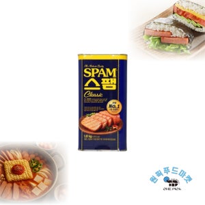 CJ 스팸 클래식 1.81kg 6개 덮밥 선물 세트