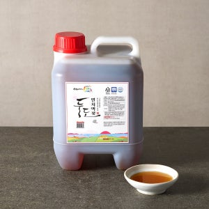 멸치액젓 4L 대용량 순수 원액 액젓 3년 자연숙성 발효 두도 김장용