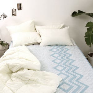 보국전기요 전기매트 탄소 카본 1인용전기장판 침대 캠핑전기요 싱글 마운틴민트