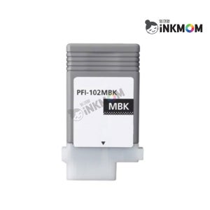 캐논 PFI-102MBK 매트검정 재생(호환)잉크 iPF 500 510 600 605
