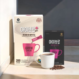 맥널티 공정무역 아이브루 플러스 헤이즐넛향 200개입 + 아이브루 70개입