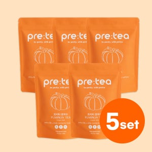 [5세트]프리티 호박수 물 붓기 만으로 마시는 차 카페인 빼는 빠지는 임산부 티