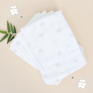 베베라온 신생아 밤부 천기저귀 5매 우르