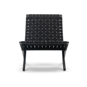 칼한센 앤 선 MG501 쿠바 체어 (Cotton Webbing / Oak-Black / Black)