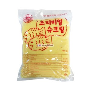 황금 프리미엄 잉어빵 붕어빵 호두과자 앙금 속재료 슈크림 2kg