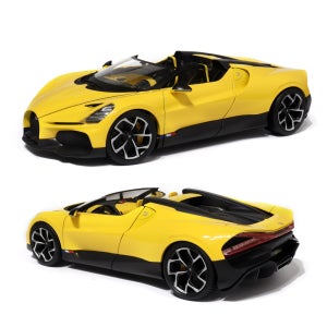 브라고 1:18 부가티 미스트랄 옐로우 자동차다이캐스트 모형