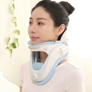 수직 목 견인기 거북 목 디스크 교정 교정기