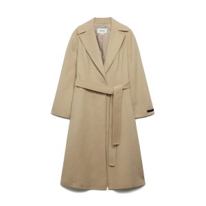 나이스클랍 슬림핏 핸드메이드 벨티드코트 A244MWC956