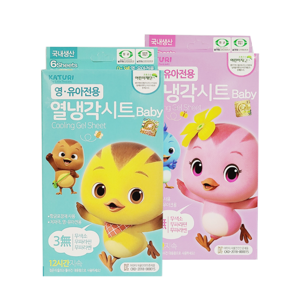 엄마까투리 영유아전용 열냉각시트 열패치 6매입