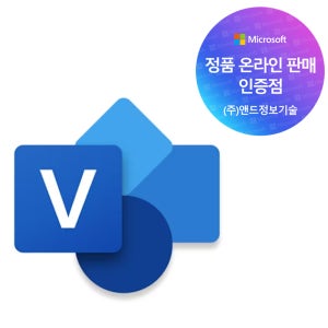 MS Visio 2024 Professional 기업용 ESD 영구사용 비지오2024 프로