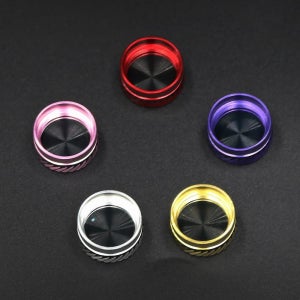 메커니컬 캡 너트 스티즈 질리언 머신 컷 제로 핑크,레드,골드,퍼플,실버