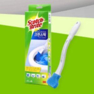 3M 크린스틱 핸들1입+리필4입 세트 변기솔 청소솔