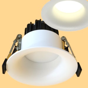 티에스 호른 움푹 확산 8W 75mm(3인치) 커브 다운라이트 매입등 플리커프리